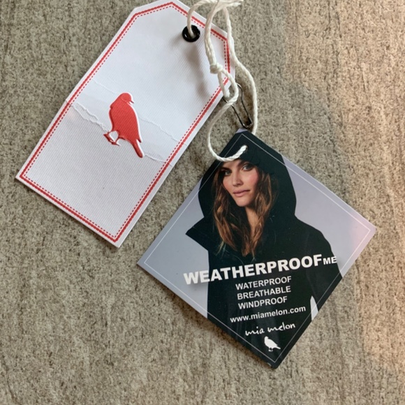 Mia Melon Whitney Fleece-Lined Waterproof Jacket Size XS - Picture 5 of 7